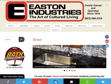 Tablet Screenshot of eastonind.com